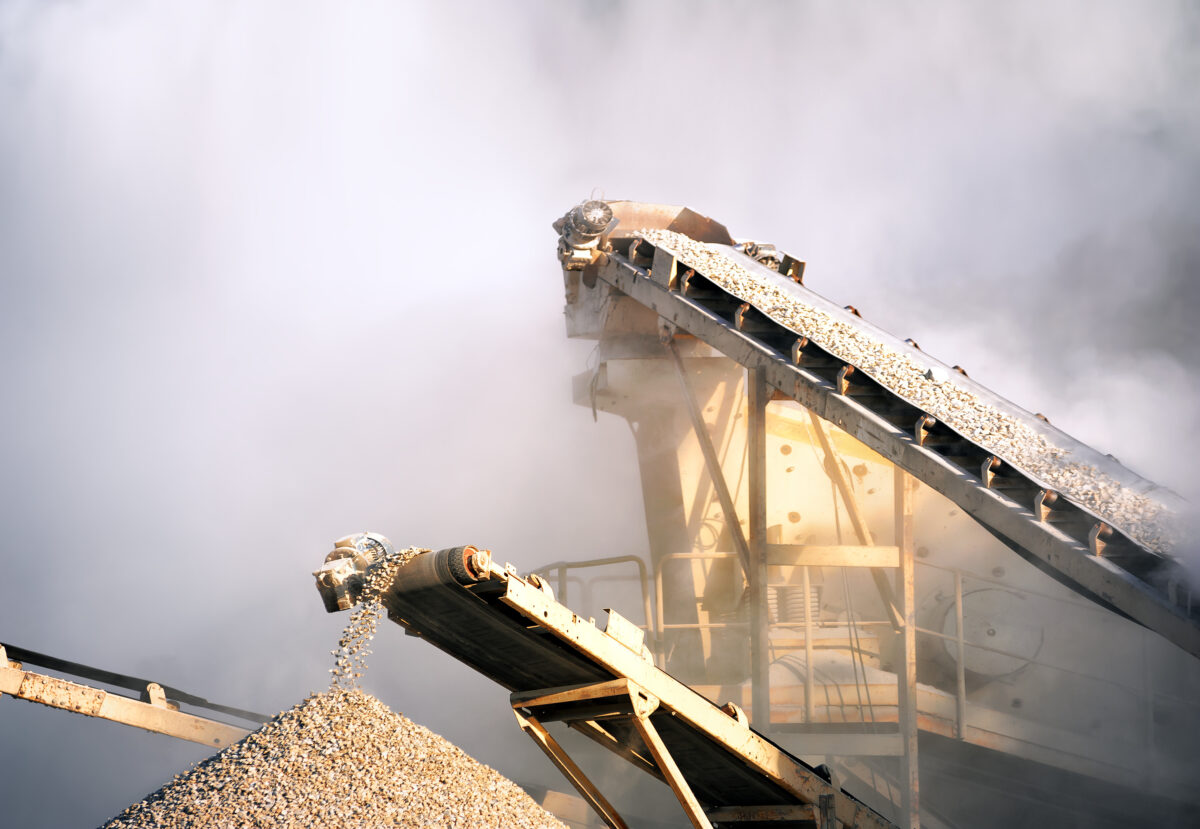 Industrial,Background,Of,Heavy,Machinery,Working,On,Construction,Site