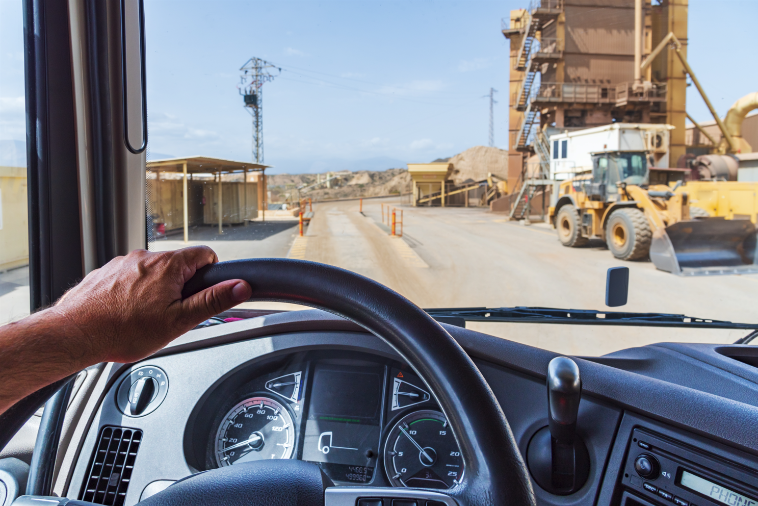 Wiegesystem, Verwiegesystem, LKW Schüttgut Verwiegung