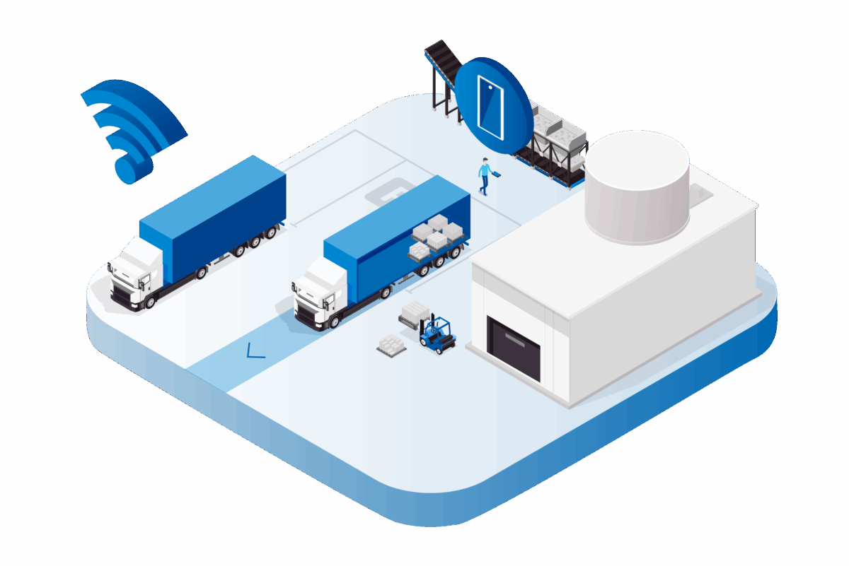Illustration of VAS loading automation
